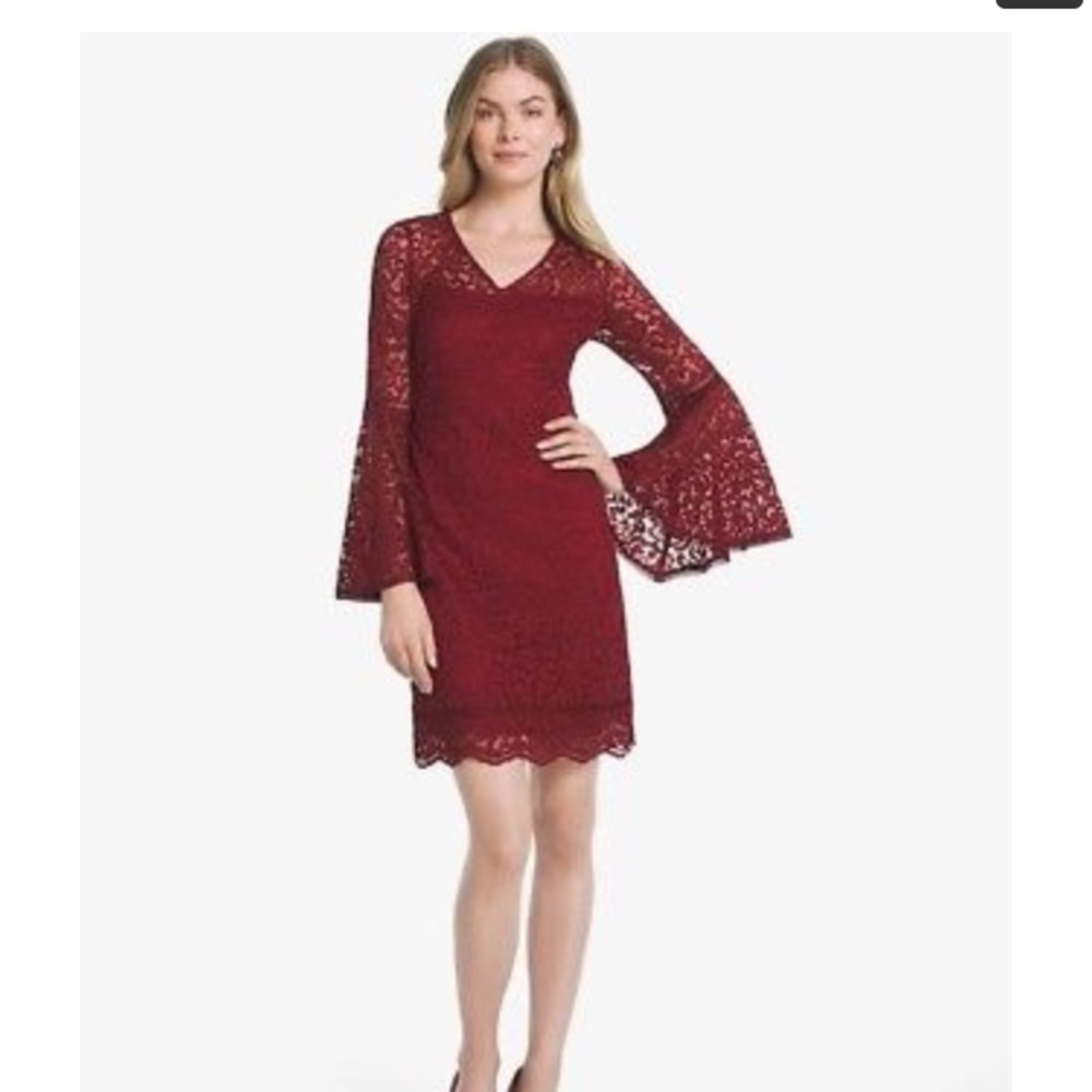 Lace Shift Dress
